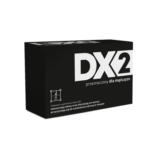 DX2 hair strengthening capsules for men, 30 caps, wzmacnia włosy