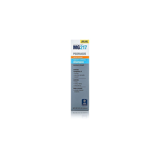 MG217 Medicated Conditioning Coal Tar Formula Shampoo, 8 Fluid Ounce (Pack of 2)