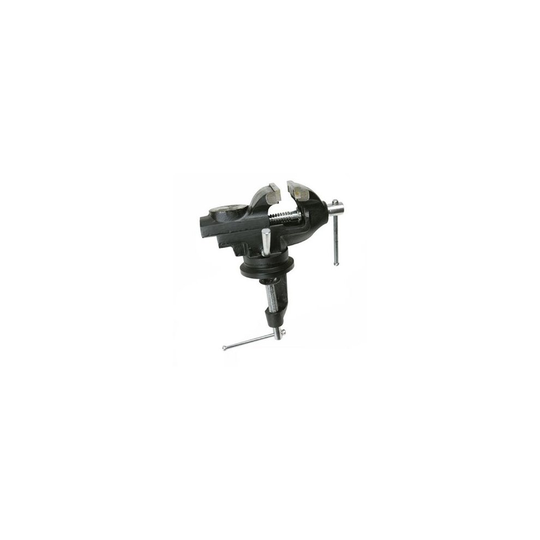 Silverline Table Vice With Swivel Base 50mm - 632607 - swivel table vice base silverline 50mm 632607
