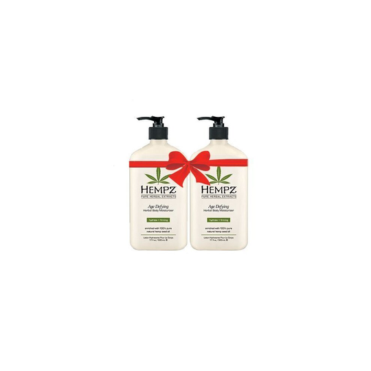 Hempz Age Defying Herbal Body Moisturizer 17 oz 2-Pack