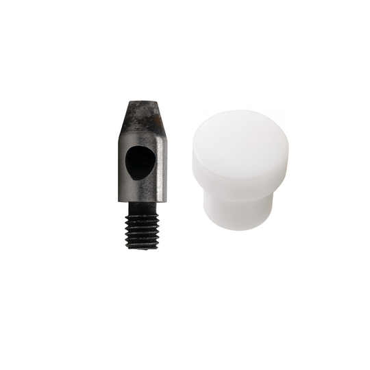 (5mm) Multi-Layer Hole Cutter Punch Die Tool with Plastic Base for Universal Hand Press Machine for Fabrics & DIY Leather Craft, Fixing & Fastening Cl