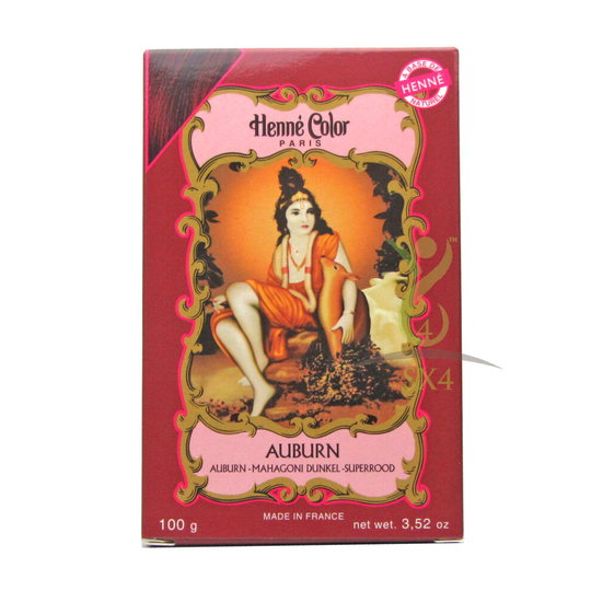 Auburn Hair Colour Natural Henna Colouring Powder Mix Ammonia Free