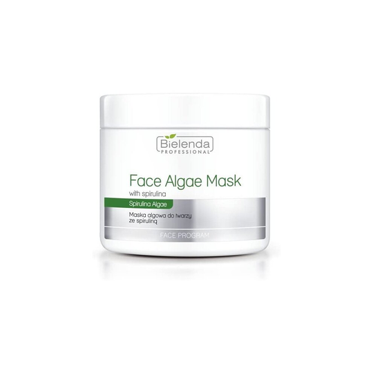 BIELENDA PROFESSIONAL ALGAE MASK WITH SPIRULINA 500ML - ZIELONA MASKA ALGOWA ZE SPIRULINA
