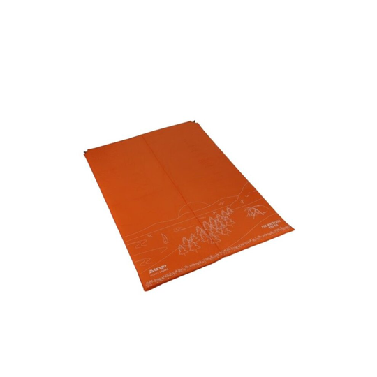 Vango Dreamer 5cm Double Sleeping Mat - Camping Mat (Citrus Orange)