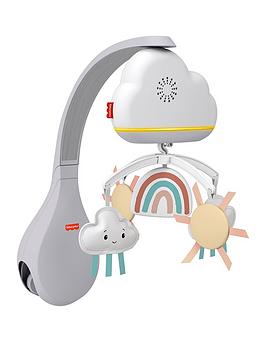 Fisher-Price Rainbow Showers Bassinet To Bedside Mobile