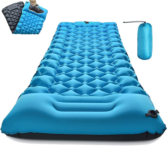 Camping Self Inflating Sleeping Mat Single Camp Mattress Bed Wide Mats