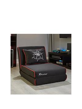 X Rocker Red/Black Crash Pad Junior