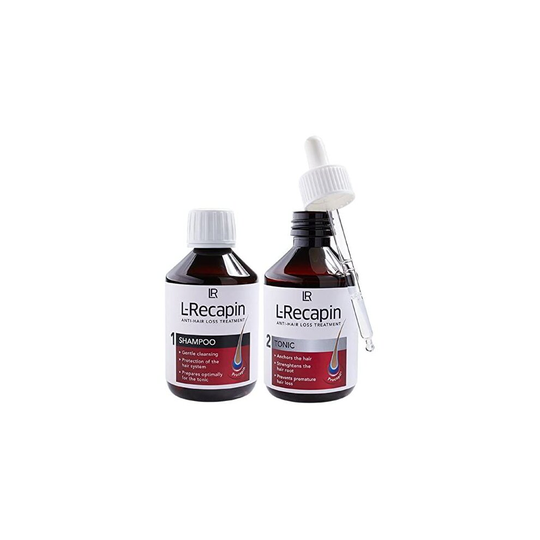 LR L-Recapin anti-hair loss set, 200 ml tonic and 200 ml shampoo