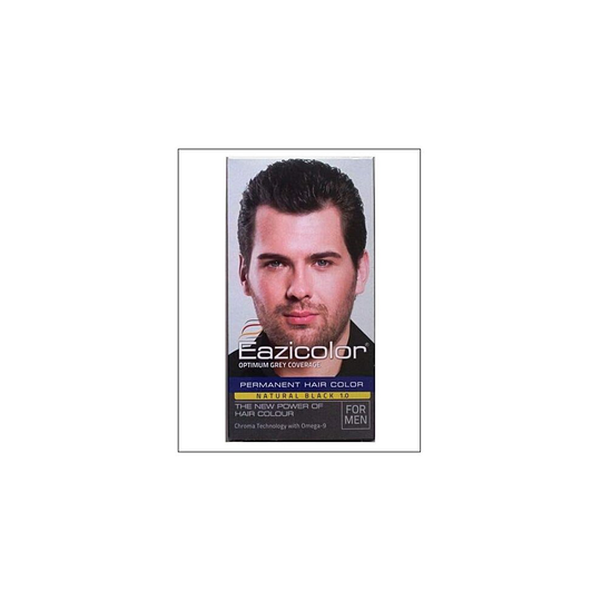 Eazicolor Permanent Hair Colour Natural Black 1.0 35ML