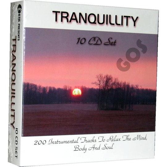 Tranquillity 10 CD K-Tel Relaxing Instrumental Tracks By Paul Brooks