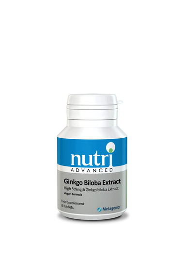 Nutri Advanced Ginkgo Biloba Extract, 60 Capsules