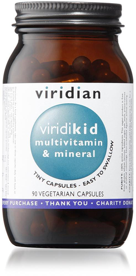 Viridian ViridiKid Multivitamin & Mineral, 90 VCapsules