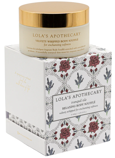 Lola's Apothecary Tranquil Isle Relaxing Body Souffle 200ml