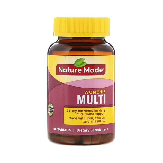 Multivitamins for Her With Iron & Calcium, 90 Tabs, Nature Made