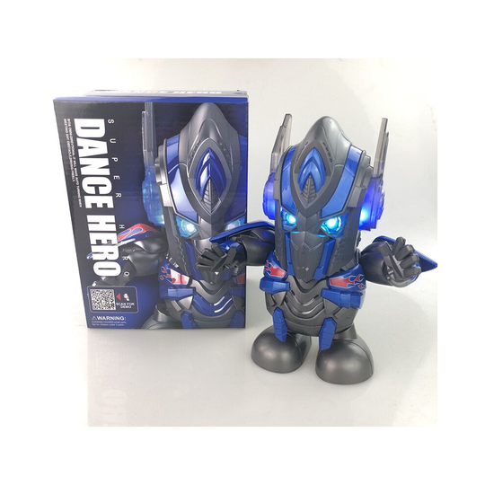 (Optimus Prime) Dance Hero Bumblebee Batman Spiderman Electric Robot Toy