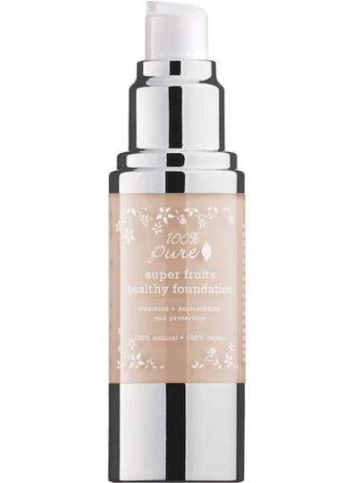 100% Pure Fruit Pigmented Healthy Foundation Creme 30ml