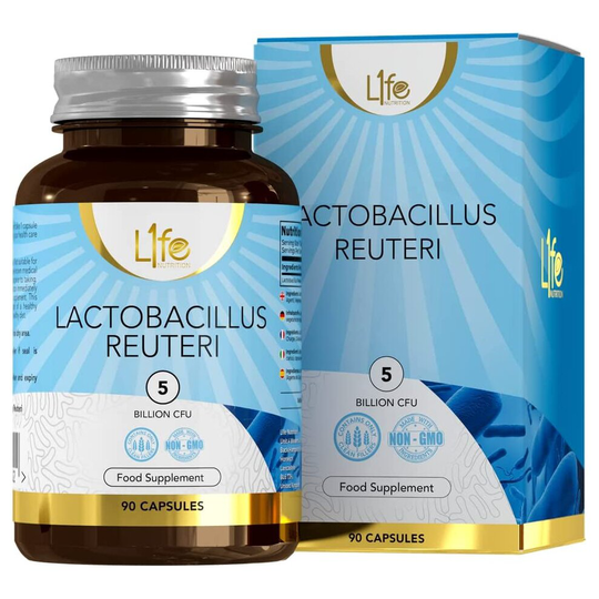 lactobacillus reuteri Probiotic 5 Billion CFU 90 Vegan Capsules