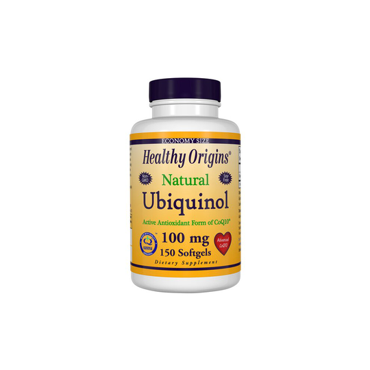 Healthy Origins Ubiquinol 100 mg 150 Softgels Soy Free Non GMO