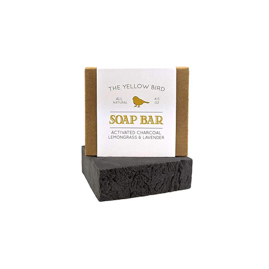 Activated Charcoal Soap Bar - Natural Detox Face Soap & Body Soap for Acne, Blackheads, Eczema, Psoriasis, Sensitive Skin. Black Soap Facial Cleanser