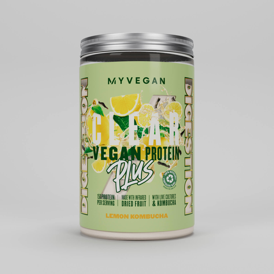 Clear Vegan Protein Plus - Digestion - 375g - Lemon Kombucha