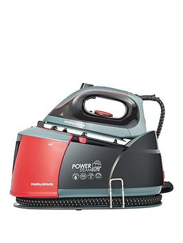 Morphy Richards Power Steamelite Plus 332013 Steam Generator Iron - Red