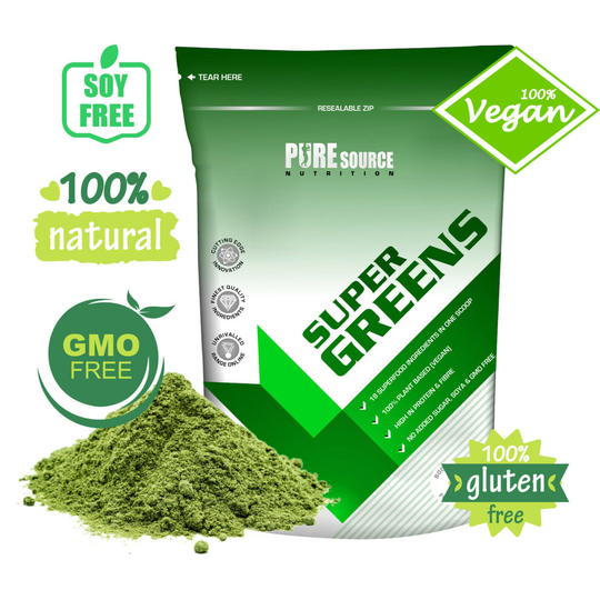 (500g) Super Greens Powder Vegan Gluten GMO Free Natural