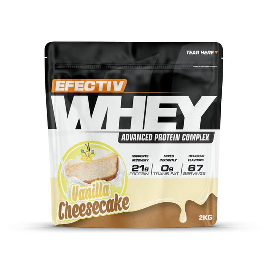 (Vanilla Cream) Efectiv Nutrition Whey 2kg