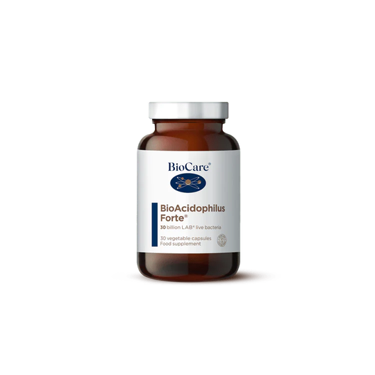 BioCare Bio-Acidophilus Forte, 30 VCapsules