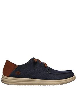 Skechers Air-Cooled Goga Mat Arch Streetwear Casual Shoe