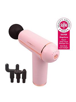 Magnitone Beat It Deep Tissue Massage Gun - Pink