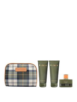 Barbour Her 50Ml Eau De Parfum, 200Ml Body Lotion With Toiletry Bag Essentials Set