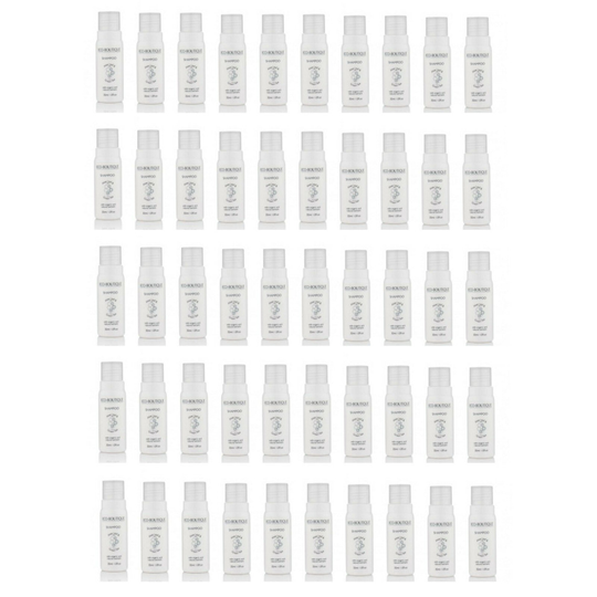 Eco Boutique Travel Size Shampoo Aloe Leaf & Green Tea 50x 30ml Bottles Bulk **EXPIRY MAY 2019**