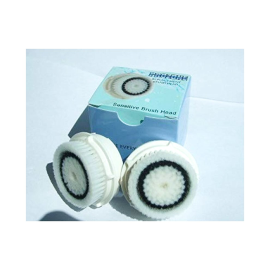 Clarisonic Facial Brush Replacement Heads.Pack of 2 Sensitive.
