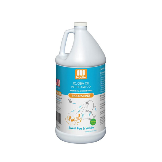 Nootie Nourishing JoJoba Oil Pet Shampoo - Sweet Pea & Vanilla , 3.8L