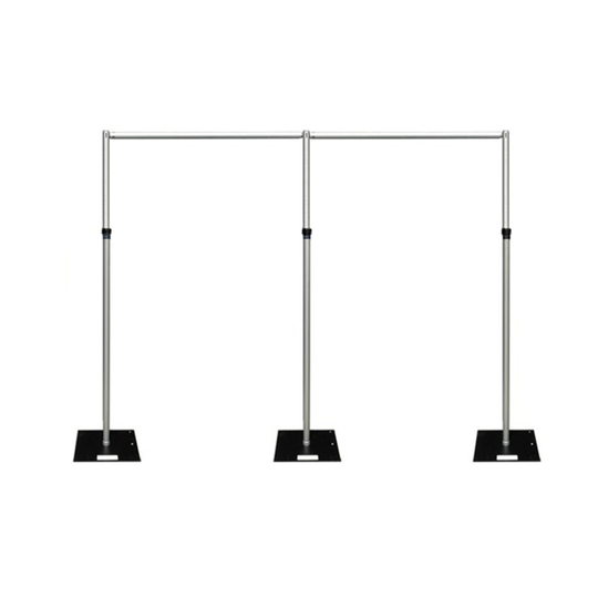 (Backdrop Stand Kit, 3x6m) Wedding Backdrop Pipe and Drape Background Support For Party Photography, Stage Backdrop Decorative