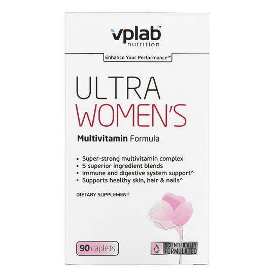 Vplab, Ultra Womens Multivitamin Formula, 90 Caplets