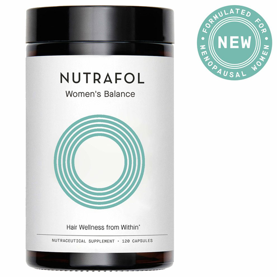 Hair Loss Thinning Supplement - Women Hair Vitamin for Thicker Healthier Hair Growth - Nutrafol Women's Balance for Menopause Support