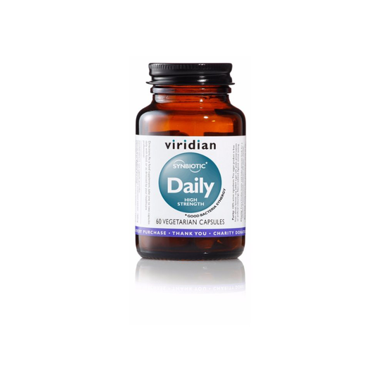 Viridian Synbiotic Daily High Strength (formerly called High Potency Tri-Blend Acidophilus) 60 caps