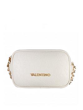 Valentino Bags Valentino Relax Embossed Crossbody- White