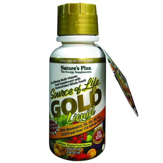 Nature's Plus Source of Life Gold Liquid, 8 Fl oz