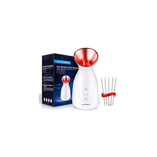 Hangsun Face Steamer Facial Steamers Professional Sauna Steam Spa FS200 Nano Ionic Hot Mist Inhaler 10Min for Opening Pores Moisturizing Tool for