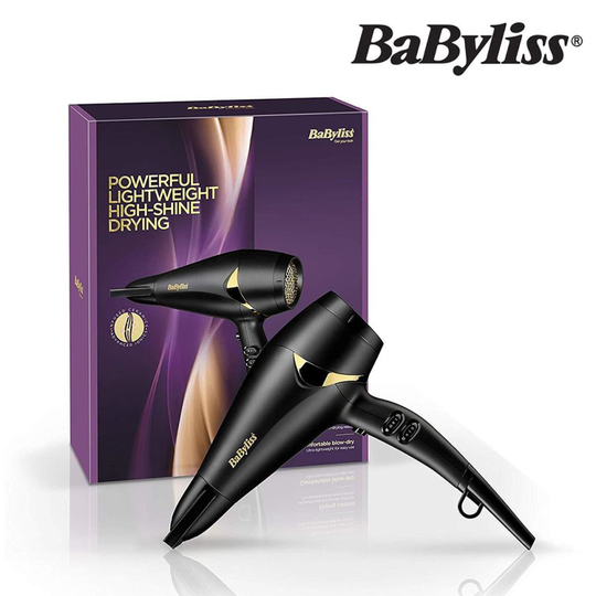 BaByliss 5564U Smooth Vibrancy Hair Dryer 2100W With Slim Concentrator Nozzle