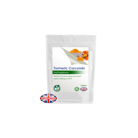 Turmeric 1500mg (180 Tablets) Antioxidant, Heart, Gut Blood Health (V)
