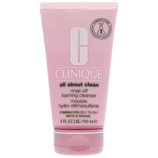 Clinique all about clean rinse off foaming cleanser 150ml