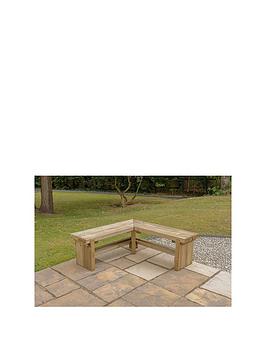 Forest Double Corner Sleeper Bench (1.2M)