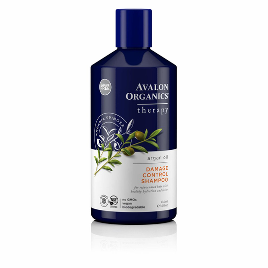 Avalon Organics Argan Oil Damage Control Shampoo, 14 oz.