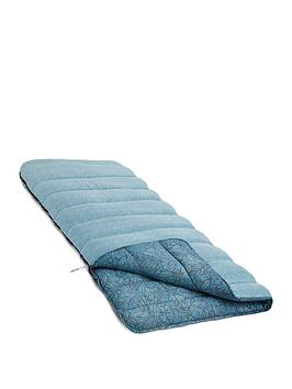 Silentnight Camping Collection Reversible Softfill Adult Sleeping Bag - Blue