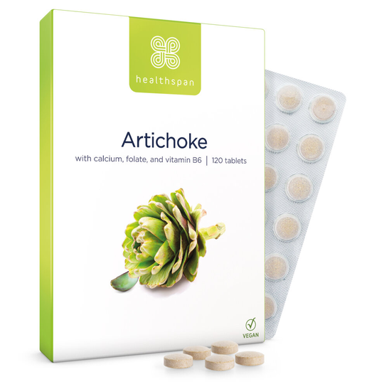 Healthspan Artichoke Extract 360mg (120 Tablets) |Supports Digestion