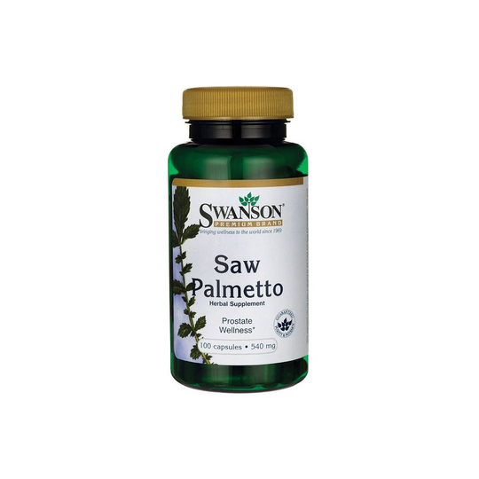 Swanson Saw Palmetto, 540mg, 100 caps