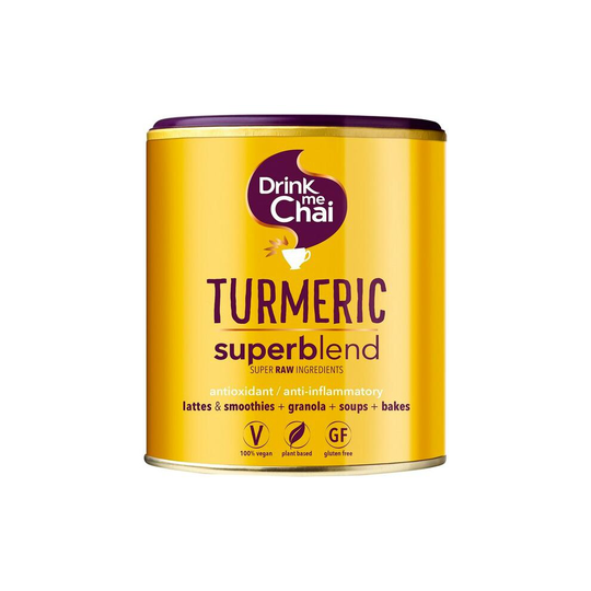 6 x Drink Me Chai Turmeric Latte 80g Best Before June 2020